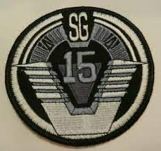 4" diameter, Stargate SG-15 Logo jacket patch. Sew or iron on. New. 

Please note we will always combine shipping on like items.  Any additional patch or pin will ship for 50 cent per item.  Any additional payment will be reimbursed to your Paypal account.  Thank You.