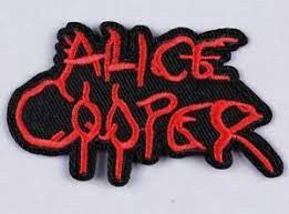 Alice Cooper Band Logo Embroidered Patch -New