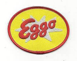 3 1/2 inches wide, a new Stranger Things TV Series Eggo Waffles Logo (Netflix)  Logo embroidered patch. Sew on or iron on.

Please note we will always combine shipping on like items.  Any additional patch or pin will ship for 50 cent per item.  Any additional payment will be reimbursed to your Paypal account.  Thank You.