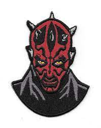 3.25 inches tall, Star Wars "Darth Maul" die-cut embroidered patch. Sew on or iron on. New.

Please note we will always combine shipping on like items.  Any additional patch or pin will ship for 50 cent per item.  Any additional payment will be reimbursed to your Paypal account.  Thank You.