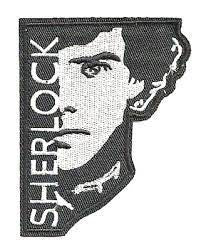 3.5 inch tall, a new Sherlock tv series (Benedict Cumberbatch) embroidered patch. Sew on or iron.

Please note we will always combine shipping on like items.  Any additional patch or pin will ship for 50 cent per item.  Any additional payment will be reimbursed to your Paypal account.  Thank You.