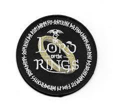 The Lord of the Rings Logo Embroidered Patch - New