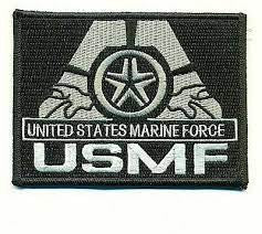 Final Fantasy "USMF" United States Marine Force Embroidered Patch -new