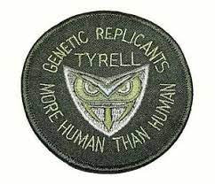2 3/4" diameter, Blade Runner Tyrell Corporation embroidered patch. Sew on or iron on. New.

Please note we will always combine shipping on like items.  Any additional patch or pin will ship for 50 cent per item.  Any additional payment will be reimbursed to your Paypal account.  Thank You.