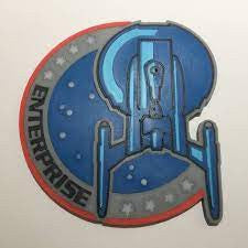 Star Trek Enterprise TV Series 8" Jacket Patch -new