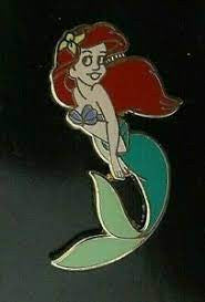 1. 1/4 inch high,  a new Walt Disney’s The Little Mermaid Ariel Cloisonne Pin with clutch back.

Please note we will always combine shipping on like items.  Any additional patch or pin will ship for 50 cent per item.  Any additional payment will be reimbursed to your Paypal account.  Thank You.