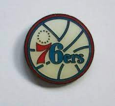NBA Philadelphia 76ers Enamel Pin - New