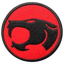 Thunder-Cats Logo (Black Rim) Embroidered Patch -new