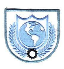 Buck Rogers in the 25th Century Earth Alliance Embroidered Shoulder Patch -new