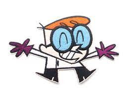 Dexter "Dexter Laboratory" xL Embroidered Patch - New