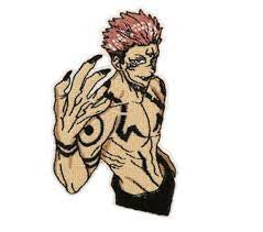 Jujutsu Kaisen 'Sukuna" Embroidered Patch -new