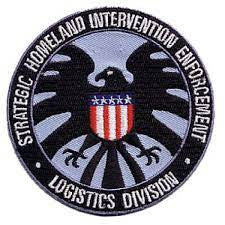 Iron Man Movie Homeland Enforcement S.H.I.E.L.D.Logo Embroidered Patch -new