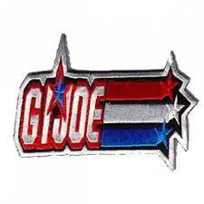 G.I. Joe All American Hero Logo Embroidered Patch -new