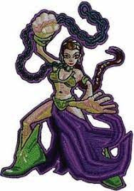 Star Wars Princess Leia "Slave Leia" Embroidered Patch -new