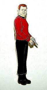 2.25 inches tall a new Star Trek: The Original Series Mister Scott Cloisonne PIn with pin back clutch.

Please note we will always combine shipping on like items.  Any additional patch or pin will ship for 50 cent per item.  Any additional payment will be reimbursed to your Paypal account.  Thank You.