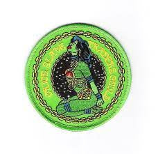 3 1/2 inches in diameter,  Star Trek"Orion Slave Traders Guild" embroidered patch. Sew or iron on. New.

Please note we will always combine shipping on like items.  Any additional patch or pin will ship for 50 cent per item.  Any additional payment will be reimbursed to your Paypal account.  Thank You.
