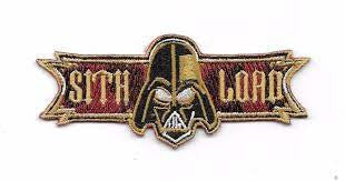 Star Wars Darth Vader "Sith Lord" Embroidered Patch -new