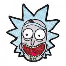 3 inches tall,  a new Rick and Morty, Rick embroidered patch.  Sew on or Iron.   

Please note we will always combine shipping on like items.  Any additional patch or pin will ship for 50 cent per item.  Any additional payment will be reimbursed to your Paypal account.  Thank You.