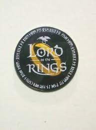 1 1/4 inches in diameter, Lord Of The Rings logo enamel pin with clutch back push pin. New.

Please note we will always combine shipping on like items.  Any additional patch or pin will ship for 50 cent per item.  Any additional payment will be reimbursed to your Paypal account.  Thank You.