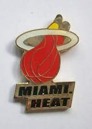 NBA Miami Heat Enamel Pin - New