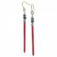 Star Wars Red Lightsabers 2.25″ Long Loop Pierced Earrings -new

Please note we will always combine shipping on like items.  Any additional patch or pin will ship for 50 cent per item.  Any additional payment will be reimbursed to your Paypal account.  Thank You.