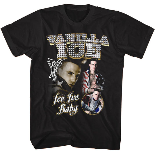 Vanilla Ice Metal Studs Adult/Unisex Tshirt Size S-2X
100% cotton high quality pre shrunk machine washable t-shirt