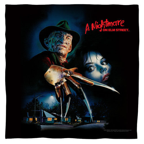 Nightmare on elm st-Freddy Poster bandana
100% polyester light weight ultra-soft feel size 22x22