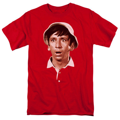 Gilligan's Island "Gilligan's Face"  Adult/Unisex Tshirt Size S-2X