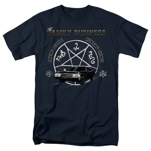 Supernatural Saving People and Hunting Adult Unisex Tshirt Size S-2X
100% Cotton High Quality Pre Shrunk Machine Washable T Shirt