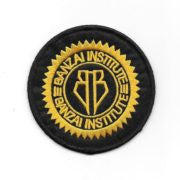 Buckaroo Banzai movie Banzai Institute embroidered patch
This mint, embroidered 3″ wide patch is the logo of Buckeroo’s Banzai Institute in the cult science fiction movie, Buckaroo Banzai.
