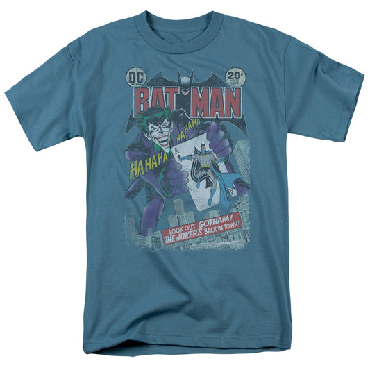 Batman-#251 distressed
100% cotton high quality pre shrunk machine washable t-shirt