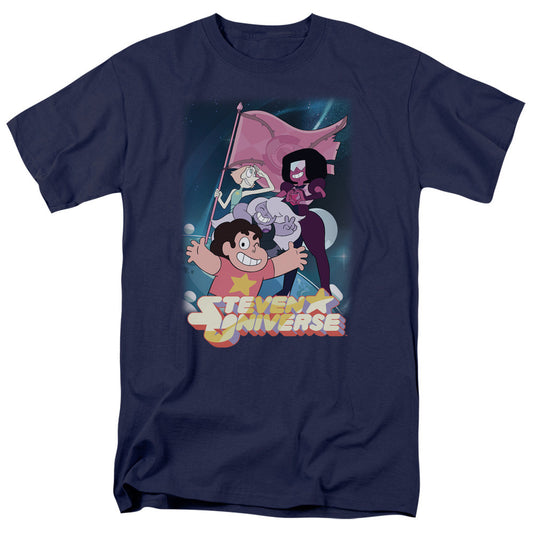 Stevens Universe-Crystal Gem Flag adult unisex t-shirt