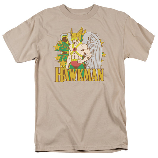 Hawkman stars
100% Cotton High Quality Pre Shrunk Machine Washable T Shirt