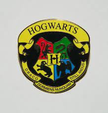 1 1/4" inches tall, Harry Potter Hogwarts logo enamel pin with clutch back. New.

Please note we will always combine shipping on like items.  Any additional patch or pin will ship for 50 cent per item.  Any additional payment will be reimbursed to your Paypal account.  Thank You