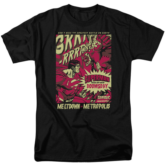 Superman-Metropolis Meltdown
100% Cotton High Quality Pre Shrunk Machine Washable T Shirt