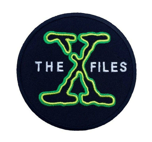 X-Files "TV Series" Logo Embroidered Patch -new