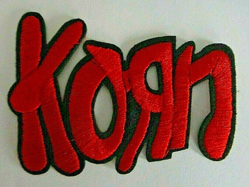 Korn "the Band" Logo Embroidered Patch, Style #1 -New