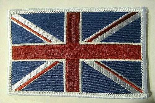 United KIngom (The Union Jack) Flag Shoulder Embroidered Patch -new