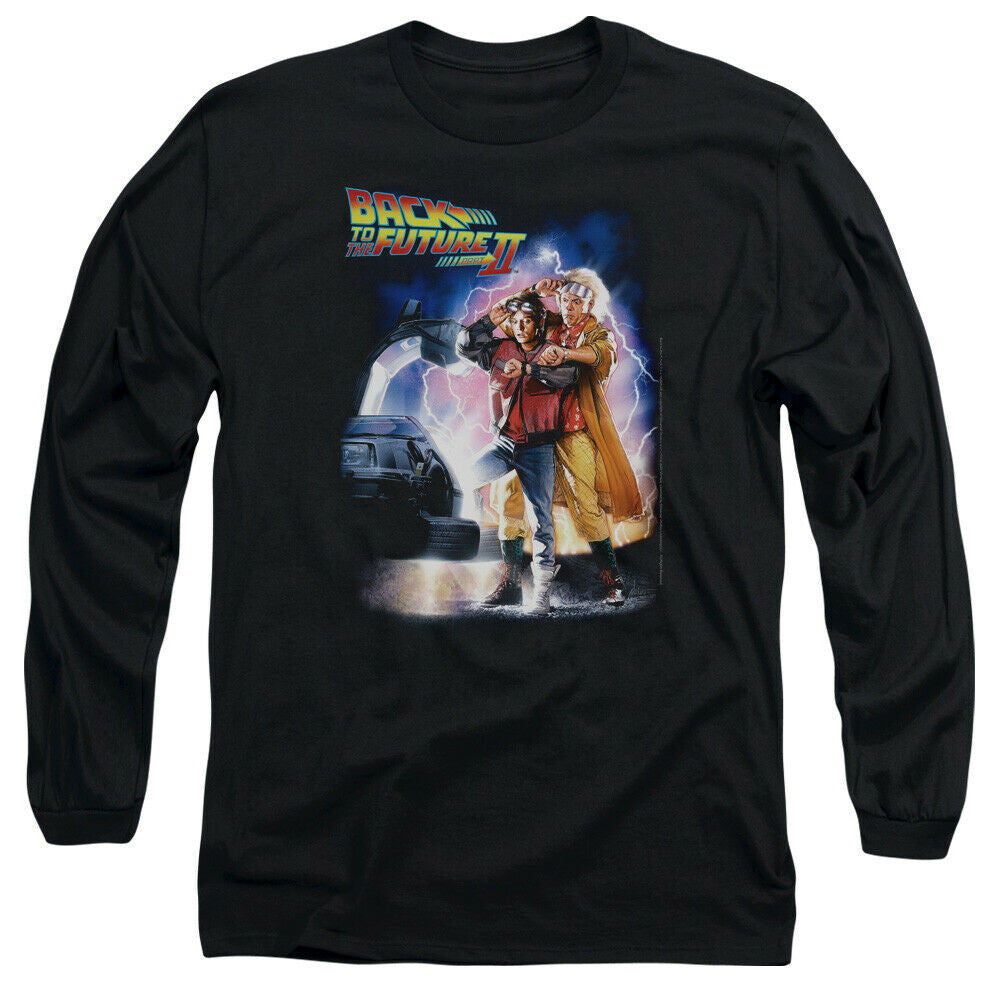 Back to the Future II Poster Mens Long Sleeve Unisex T-Shirt -Available sm to 3x
100% Cotton High Quality Pre Shrunk Machine Washable Long Sleeve