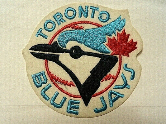 5 inches wide,  a new Toronto Blue Jays Jersey sized embroidered patch.This patch is over 15 years old when we last sold any sports goods.  Sew or iron on. New. 


Please note we will always combine shipping on like items.  Any additional patch or pin will ship for 50 cent per item.  Any additional payment will be reimbursed to your Paypal account.  Thank You.