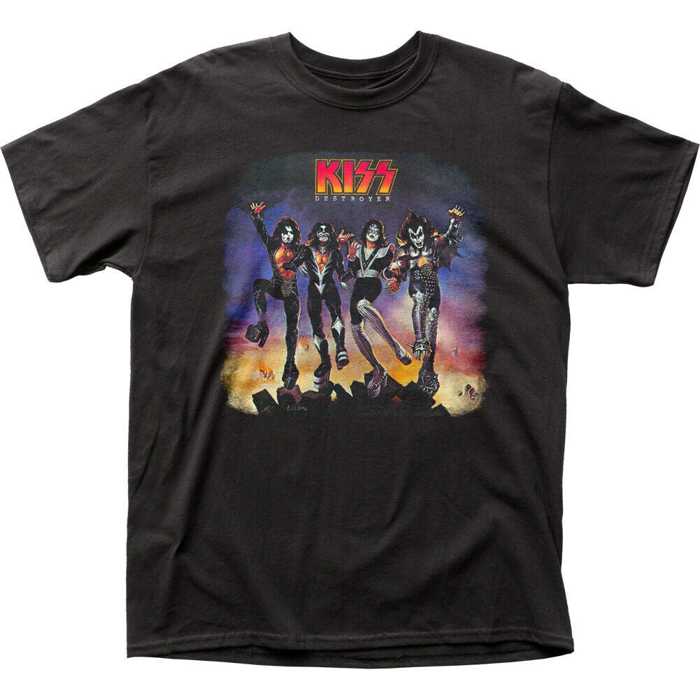 KISS "Destroyer" Album Cover Mens Unisex T-Shirt - Available in Sm to 2x
100% cotton high quality pre shrunk machine washable t-shirt