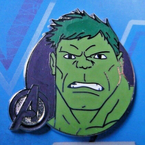 The Incredible Hulk "Super Heroes Face" Enamel Pin - New