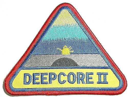 Abyss Movie Deepcore II Embroidered Patch, (glue back torn) New