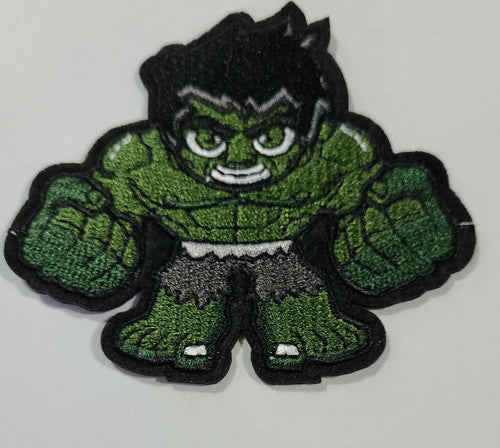 Marvel Comics, The Incredible Hulk "Chibi" Embroidered Patch -new