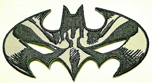 DC Comics Batman, The Dark Knight Face Mask Embroidered Patch -new