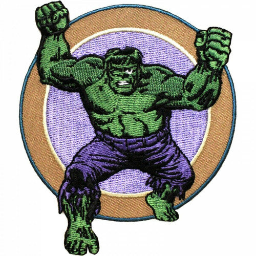 Marvel Comics The Incredible HULK "Attack" Embroidered Patch -new