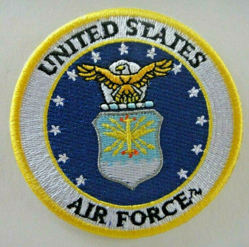 United States Air Force Logo Embroidered Patch -new