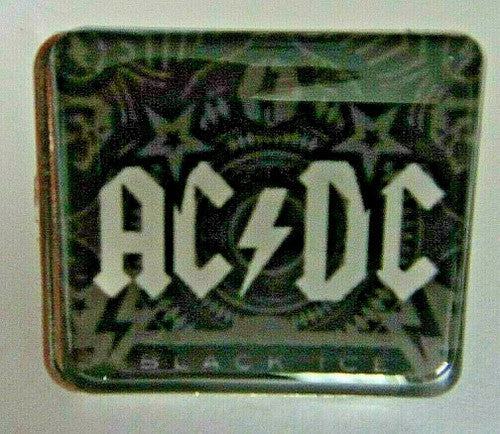 AC DC "Black Ice" LP Cover Enamel Pin - New