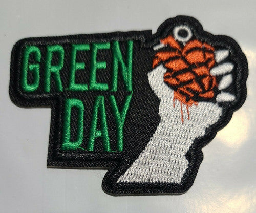 Green Day "American Idiot" Embroidered Patch -new