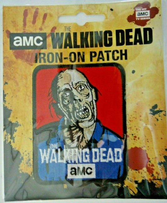 3.75 inches tall, The Walking Dead "Walking Zombie" Embroidered Shoulder Patch.  Sew on or iron on. New.

Please note we will always combine shipping on like items.  Any additional patch or pin will ship for 50 cent per item.  Any additional payment will be reimbursed to your Paypal account.  Thank You.